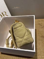 Dior Caro Mini Yellow 13cm - 4