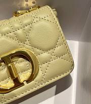 Dior Caro Mini Yellow 13cm - 2