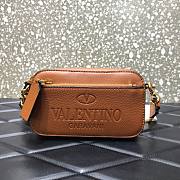 Valentino brown logo shoulder bag  - 1