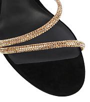 RENE CAOVILLA Margot embellished suede sandals - 4