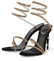 RENE CAOVILLA Margot embellished suede sandals - 5