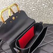 VALENTINO Garavani Medium Black Shoulder Bag  - 6