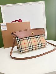 Burberry Small Vintage Society Brown Bag - 3