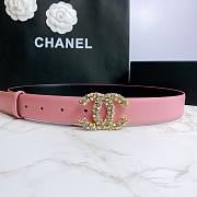 Chanel pink belt  - 1