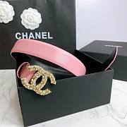 Chanel pink belt  - 4