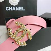 Chanel pink belt  - 2