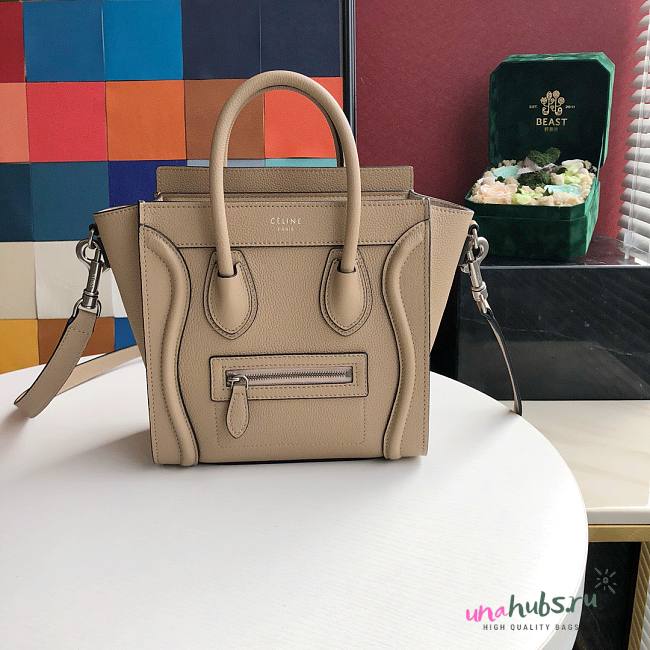 Celine nano luggage tan 20cm bag - 1