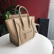 Celine micro luggage tan 27cm bag - 4