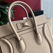 Celine micro luggage tan 27cm bag - 2