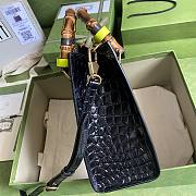  Gucci Diana small crocodile tote bag 27cm - 6