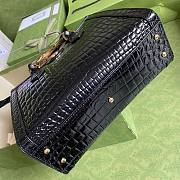  Gucci Diana small crocodile tote bag 27cm - 3