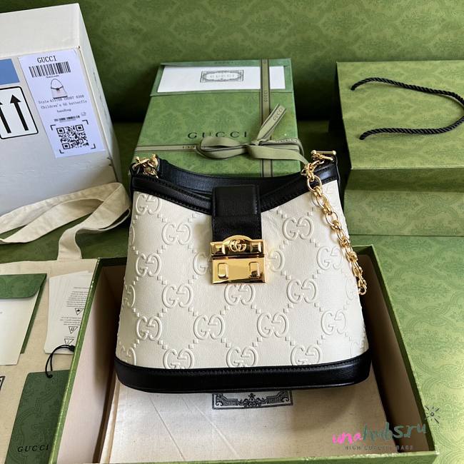 Gucci bucket white bag  - 1