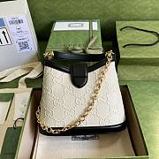 Gucci bucket white bag  - 4