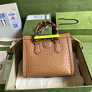 Gucci Diana small brown tote bag - 1