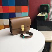 Celine Classis Box Brown 24cm - 5