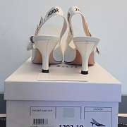 Dior Slingback white patent leather heels - 2