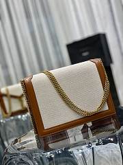 YSL Cassandra white 22cm bag - 5