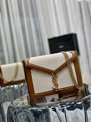 YSL Cassandra white 22cm bag - 6