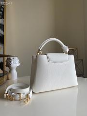 Louis Vuitton Capucine White PM - 2