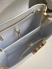 Louis Vuitton Capucine White PM - 5