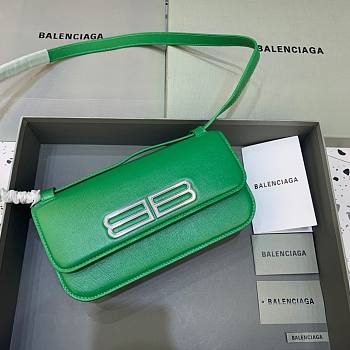 Balenciaga Gossip Small Green Bag 