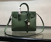 YSL Sac De Jour Green Small Bag - 1