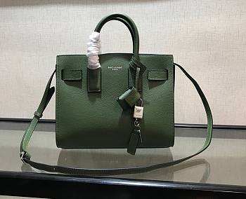 YSL Sac De Jour Green Small Bag