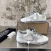 Golden Goose GGDB Silver Star Shoes - 1