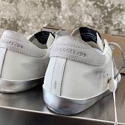 Golden Goose GGDB Silver Star Shoes - 4