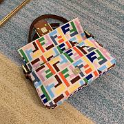 Fendi coloful shoulder baguette bag - 2