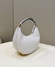 Fendi Hobo Small White leather bag  - 6