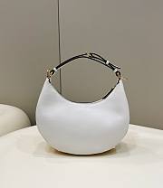 Fendi Hobo Small White leather bag  - 5