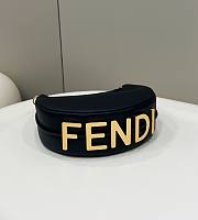 Fendi Hobo Small Black leather bag - 1