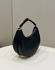 Fendi Hobo Small Black leather bag - 3