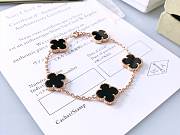 VCA black bracelet gold/ silver/ rose gold - 3