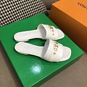 Louis Vuitton White Slippers - 5