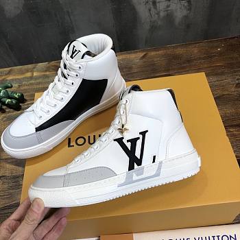 Louis Vuitton White High Sneaker 