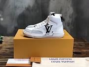 Louis Vuitton White High Sneaker  - 2