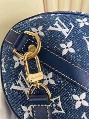 LV Speedy Bandouliere 25 Denim Blue - 5