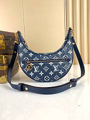 Louis Vuitton Loop Monogram Circle in Denim Bag - 1