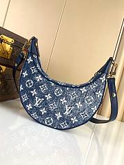 Louis Vuitton Loop Monogram Circle in Denim Bag - 4