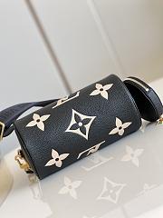 Louis Vuitton Papillon Monogram Black Bag - 4