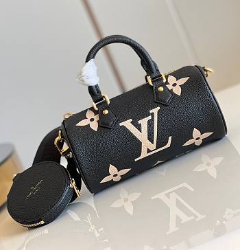 Louis Vuitton Papillon Monogram Black Bag