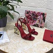 DG red patent high heels  - 3