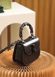 Gucci Bamboo 1947 mini top handle black 686864 - 2