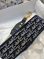 Dior strap blue monogram  - 6