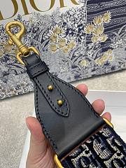 Dior strap blue monogram  - 3