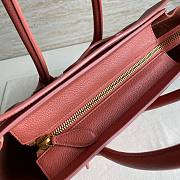 Celine Luggage Micro Orange Bag 27cm - 6