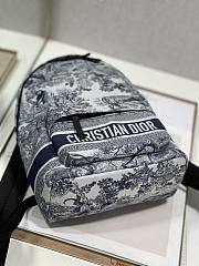 Dior embroided backpack  - 6