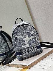 Dior embroided backpack  - 3